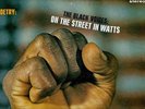 THE BLACK VOICES-ON THE STREET IN WATTS-BLACK POETRY LP