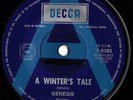 GENESIS - A WINTER'S TALE - RARE SINGLE A SAMPLE DECCA
