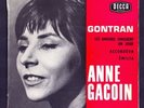 ANNE GACOIN chante GAINSBOURG et MOUSTAKI Rarissime EP
