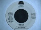 METALLICA One RARE U.S. WHITE LABEL PROMO 7