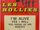 LES HOLLIES I'M ALIVE FRENCH ORIG EP 45 PS 7