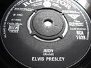 ELVIS PRESLEY  JUDY / THERE'S ALWAYS ME  U.K. RCA  N/ M