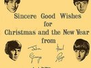 BEATLES FIRST XMAS FAN CLUB FLEXI DISC 1963