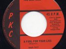 Rare Garage 45- The Shaprels- A Fool For Your Lies - M-