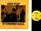 IGGY POP Stowaway D.O.A. LIVE 77 LP BOWIE no TAKRL TMOQ