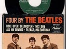 THE BEATLES - FOUR BY THE BEATLES with PS VG CONDITION