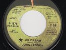 JOHN LENNON - #9 Dream - MINT Apple Promo 45