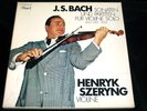 BACH VIOLIN SONATAS PARTITAS SOLO - SZERYNG 3 LP SET