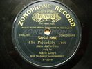 MUSIC HALL: MARIE LLOYD 'PICCADILLY TROT' ZONOPHONE 78