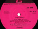 THE KINKS Kinda Kinks 1965 RARE UK PYE LP NPL 18112