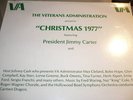 Veterans Admin. Radio Show Christmas 1977 Johnny Cash