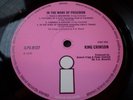 KING CRIMSON IN THE WAKE 1st UK PINK ISLAND MiNt AuDiO