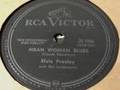 Elvis Presley 78 RCA Mean woman blues Rockabilly
