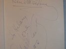 Concorde memorabilia signed by Paul & Linda McCartney