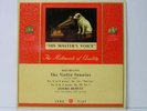 JASCHA HEIFETZ Emanuel Bay Beethoven R/G HMV ALP 1424