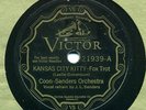Victor 21939 Coon Sanders Or KANSAS CITY KITTY in E