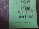 Decca Irish Melodies Frank Luther Record 5 Album Set 78