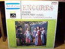 ENCORES OISTRAKH VIOLIN  SAX SEMI CIRC 2ED ITA LP MINT