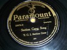 T.C.I. SECTION CREW RARE 20'S BLUES  PARAMOUNT #12478