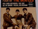 RARE BEATLES EP  -  FOUR BY THE BEATLES  -  FAIR 2 GOOD