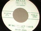 1960s Rockabilly 45 CHUCK JONES Dont Answer BELLE MEADE