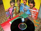 THE BEATLES SGT PEPPER LP MONO psych  sleeve & insert