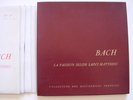 BOX J-S. BACH Matthaus Passion LEHMANN  DF 32/35