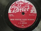 DELTA BLUES: J.B. LENOIR ON RARE PARROT 78