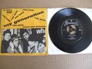 The Who My Generation/Shout and Shimmy Danish 45 NM