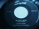 AUSTIN WOOD ROCKABILLY SURE LBL  SO LET'S ROCK LISTEN