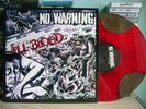 NO WARNING Ill Blood LP rare terror guns up breakdown