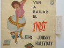Johnny HALLYDAY Ven a Bailar ESPAGNE languette 1961 EP