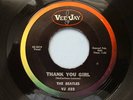 Beatles Thank You Girl 45 Oval Vee Jay VJ 522 NM- NICE