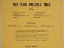 Bud Powell-Trio-Roost 401-BEAUTIFUL 10