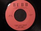 Ted Ford 45 BUDD I Cant Give You Up RARE DEEP SOUL FUNK