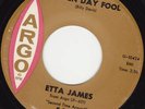 NORTHERN SOUL 45 RPM - ETTA JAMES on ARGO RECORDS