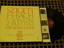 SZIGETI BACH 6 SONATAS & PARTITAS 3 LPS VANGUARD BG 627