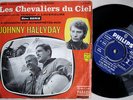 JOHNNY HALLYDAY.LES CHEVALIERS DU CIEL. Rare EP Holland