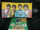 THE BEATLES SGT PEPPER YELLOW/GOLD LABEL  MONO PMC 7027