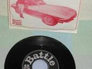 THE BURNING SLICKS Hot Rod 45 Record w/1964 CORVETTE PS