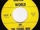 Garage/Psych 45 YOUNG MEN Go on United World