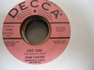 Northern Soul Jean Carter Like One Decca DJ 31965 Rare