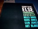 CANNONBALL ADDERLEY : SOMETHIN ELSE LP 1997 BLUE NOTE