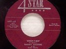 45 Rockabilly SAMMY MASTERS Whop-T-Bop 1957 4-Star 1697