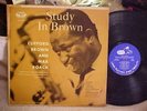 CLIFFORD BROWN AND MAX ROACH LP STUDY IN BROWN MONO DG