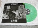 Nirvana - Bleach LP Original Sub Pop Green Marble Rare
