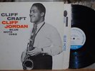 CLIFF JORDON 1582 BLUE NOTE W. 63rd DG LP