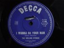 ROLLING STONES 'I wanna be your man'OZ 45 UK garage R&B