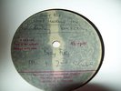 BILLY FURY-Unreleased Acetate
