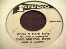 FIELD MARSHALL HAYE roots & herb style STUDIO ONE hear